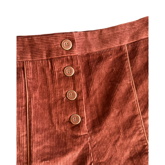 Farm Rio Corduroy Bell Bottom Pants NWT - Picture 4 of 4